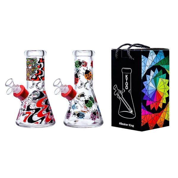 Quality Beaker King Glass Water Pipes 8 Inches For Order