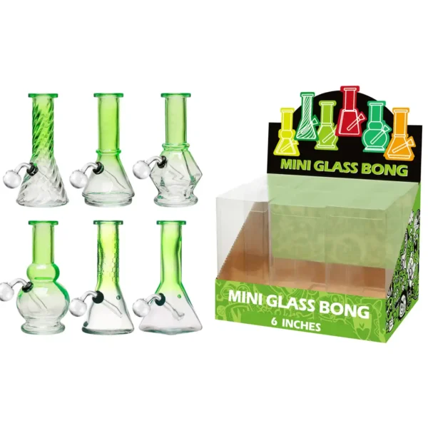 Gradient Green Glass Oil Burner-M60202B