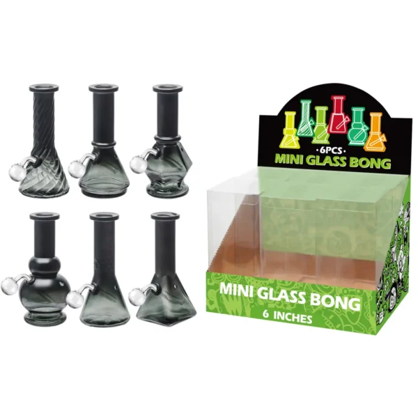 Matt Paint Black Glass Oil Burner 6inch-M60305B