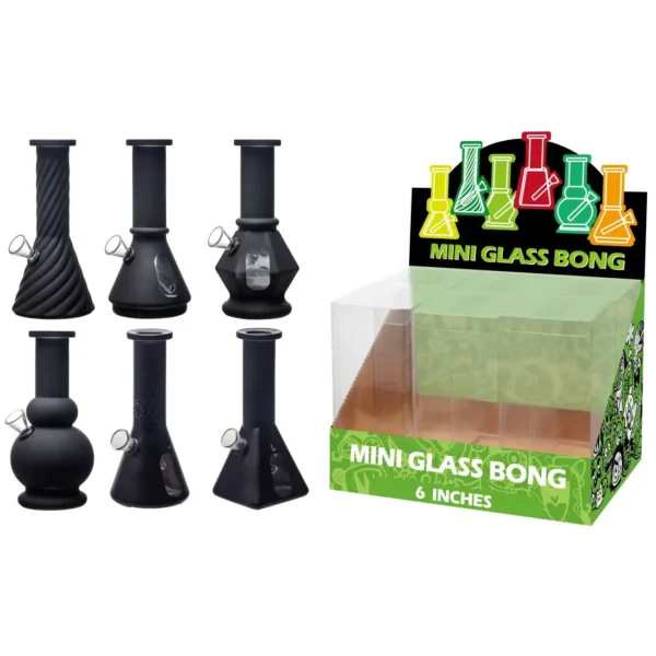 Matte Grey+Water Window Glass Water Pipe-M61005F