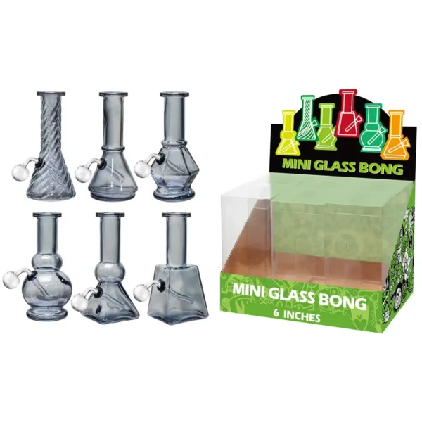 Grey Electroplating Glass Oil Burner 6inch-M62004B
