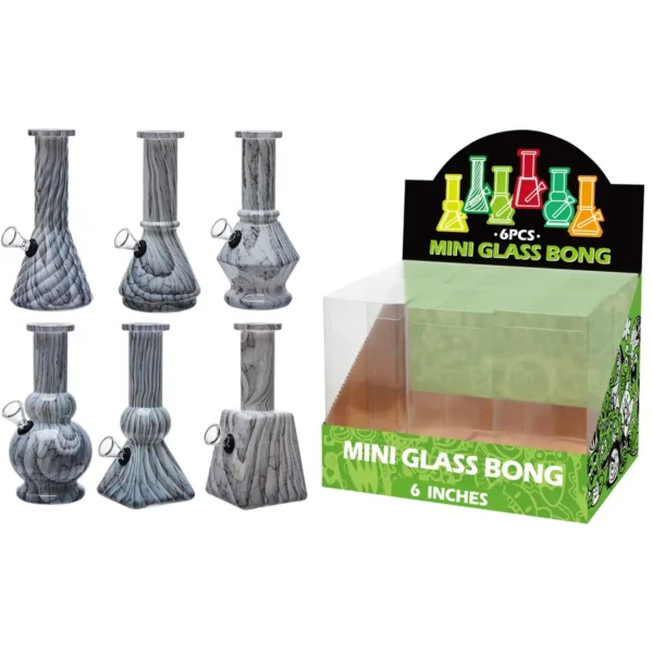 Water Transfer Printing Glass Water Pipe-M65007F