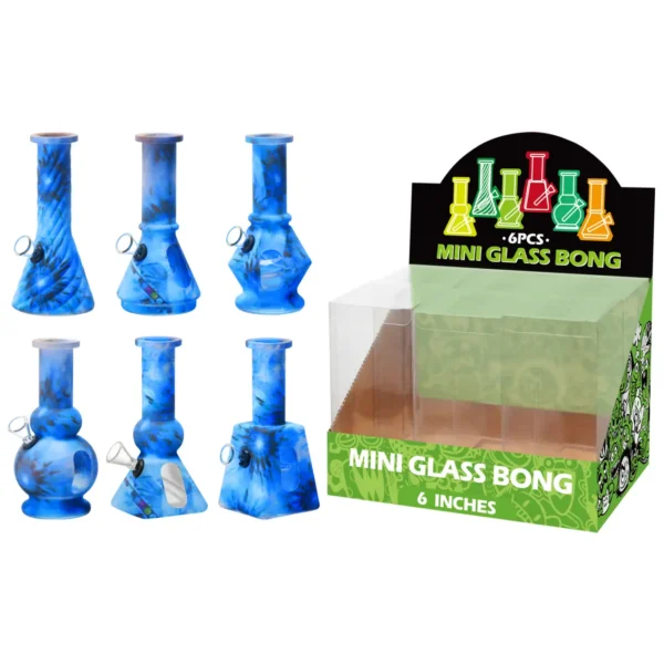 Glass Water Pipe With Hot Transfer Printing-M67004F