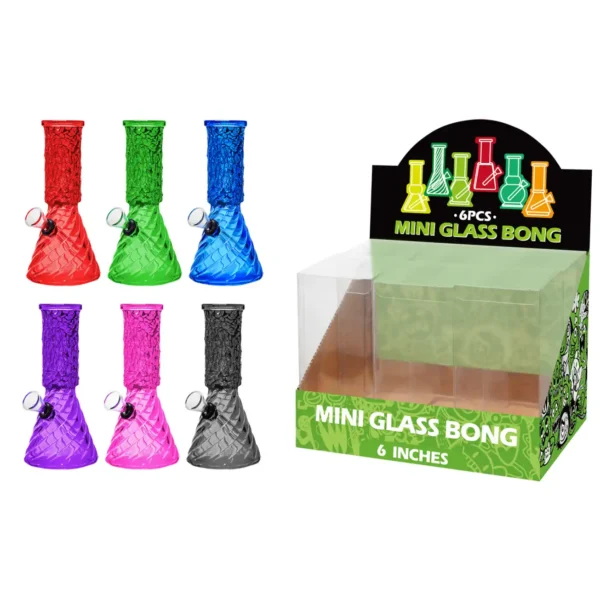 Mosaic Glass Water Pipe-M68001F