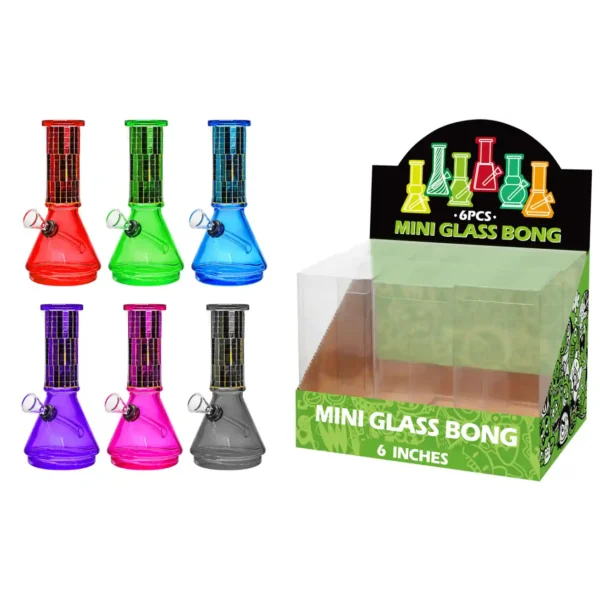 Mosaic Glass Water Pipe-M68002F