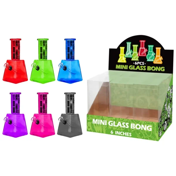 Mosaic Glass Water Pipe-M68004F